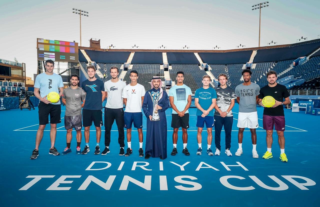 Tennis Stars Excited To Make History At Diriyah Tennis Cup - Presented ...