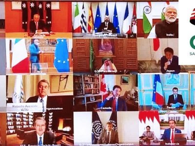 Extraordinary G20 Leaders Summit Chaired by the Custodian of the Two Holy Mosques Issues Statement on Corona Virus