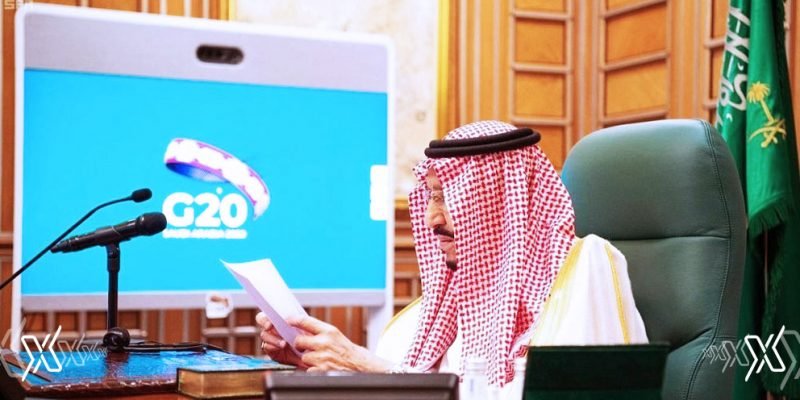 King Salman urged the world to respond to the human crises causes by Covid 19