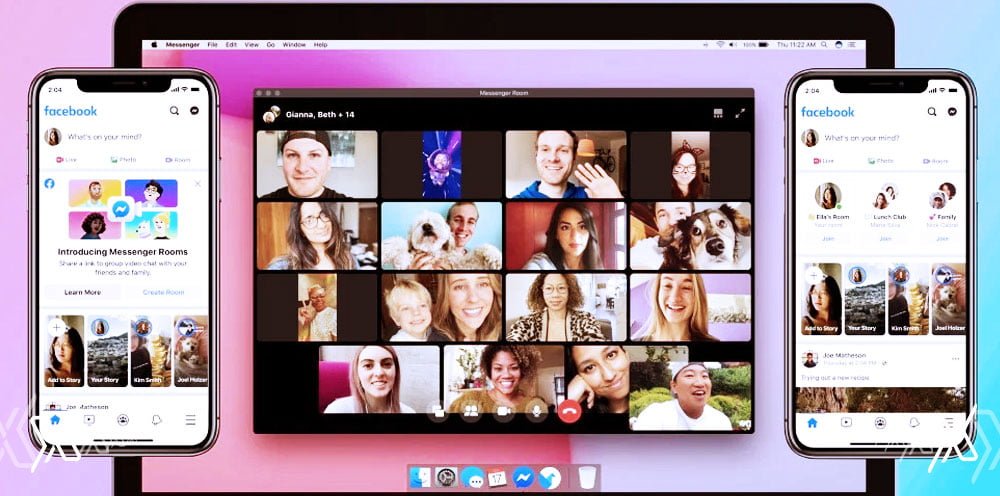 Messenger Rooms Facebook to introduce a new group video calling feature