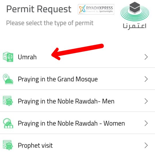 Umrah Permit for Visit Visa