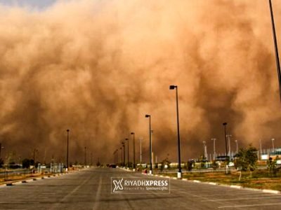 sandstorm dusty weather riyadh xpress
