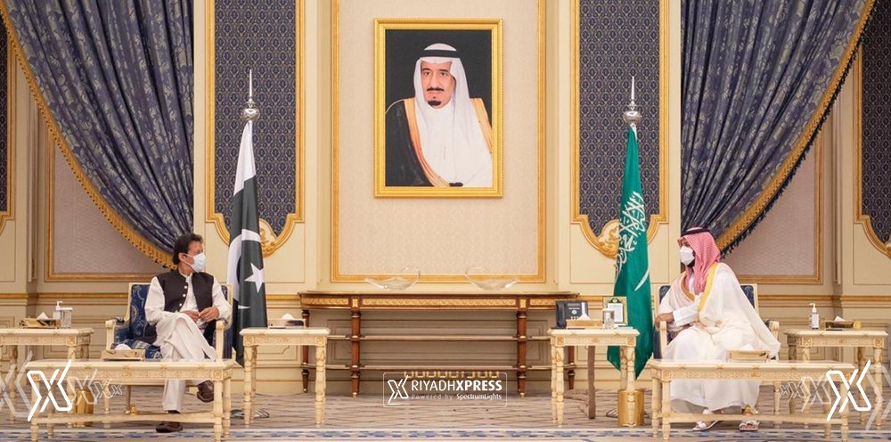 prime minister imran khan mbs riyadh xpress