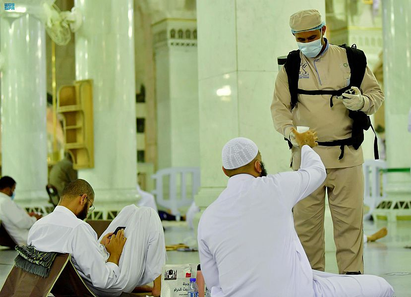 Half a Million liters of ZamZam water were distributed