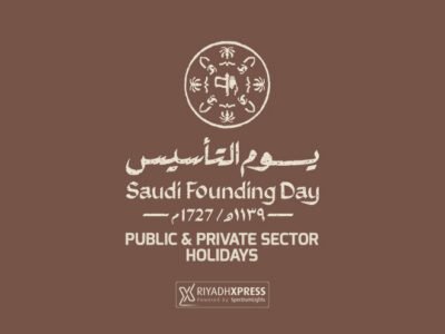 founding day 2023 holidays xpress riyadh