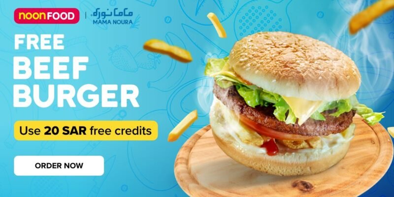 Enjoy a Free Mama Noura Beef Burger