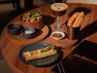 Pairidaeza adds a touch of flair with falafel and feta