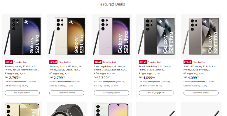Prime Day Samsung