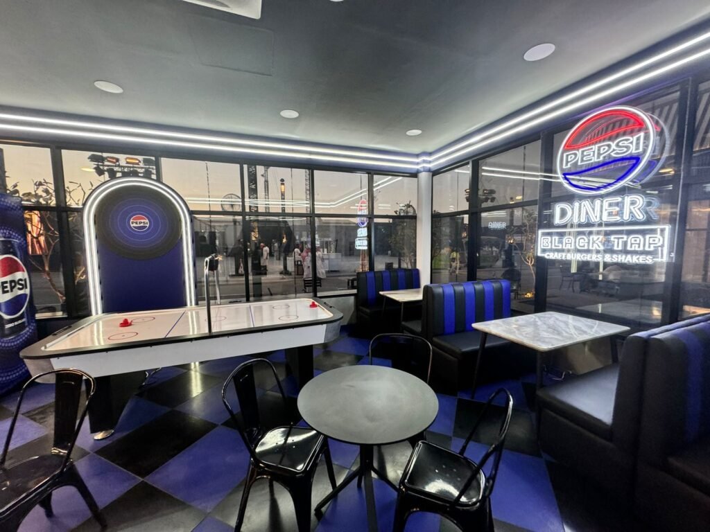 The popular Pepsi Diner at Boulevard Riyadh is gaining attention